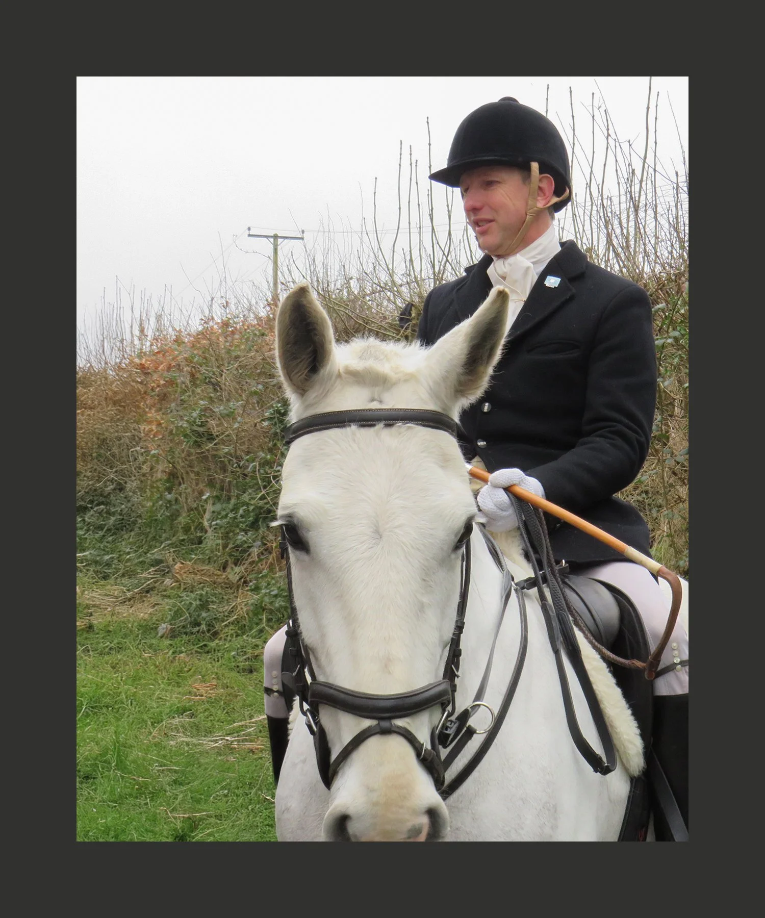 johm manners bell at the pembrokeshire hunt in 2020