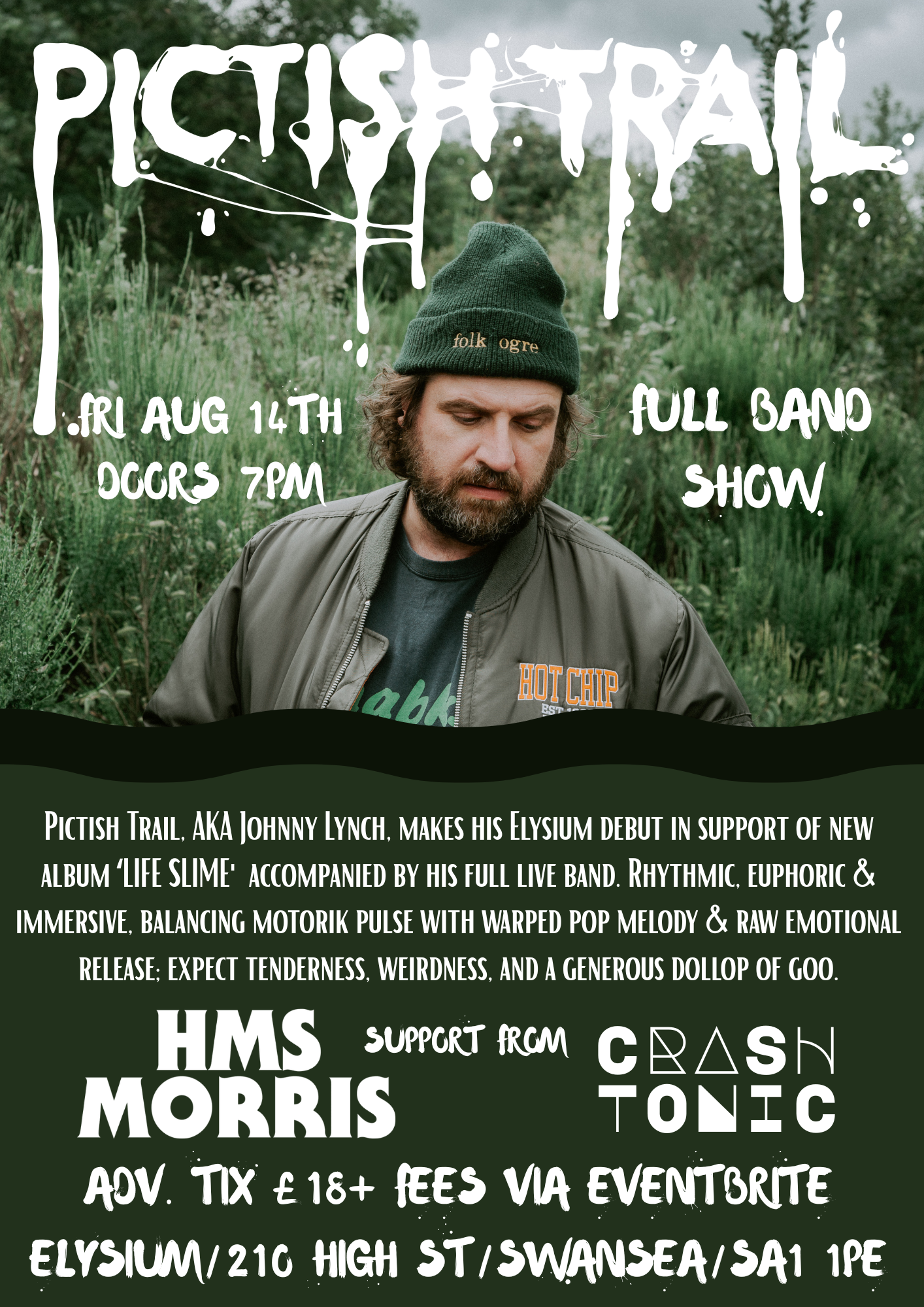 Pictish Trail + HMS Morris + Crash Tonic