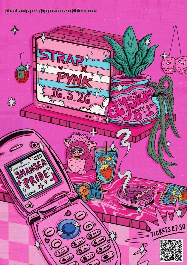 Strap x PYNK Swansea Pride Afterparty!