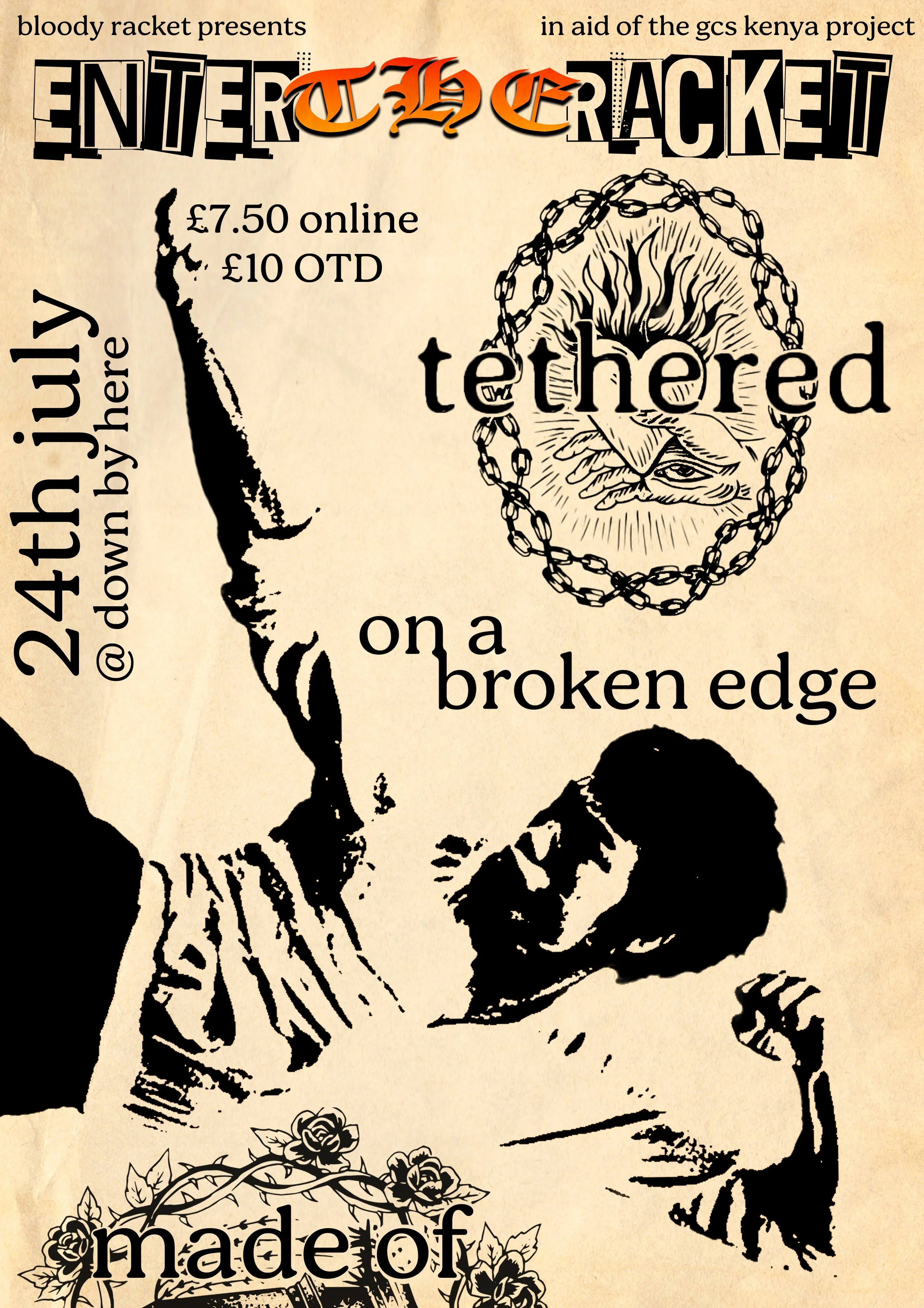 Tethered + On A Broken Edge + Made Of
