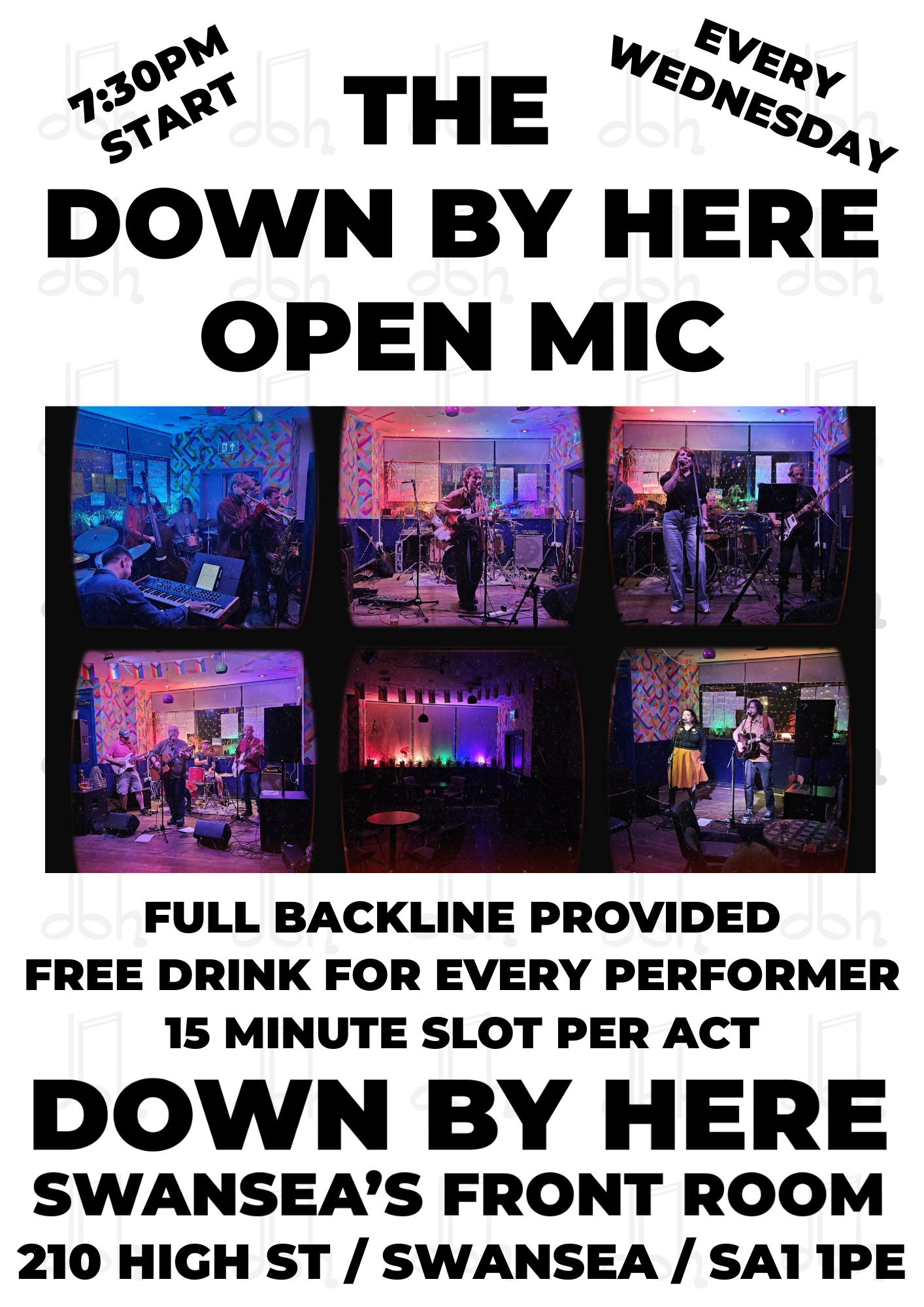 The Down By Here Open Mic