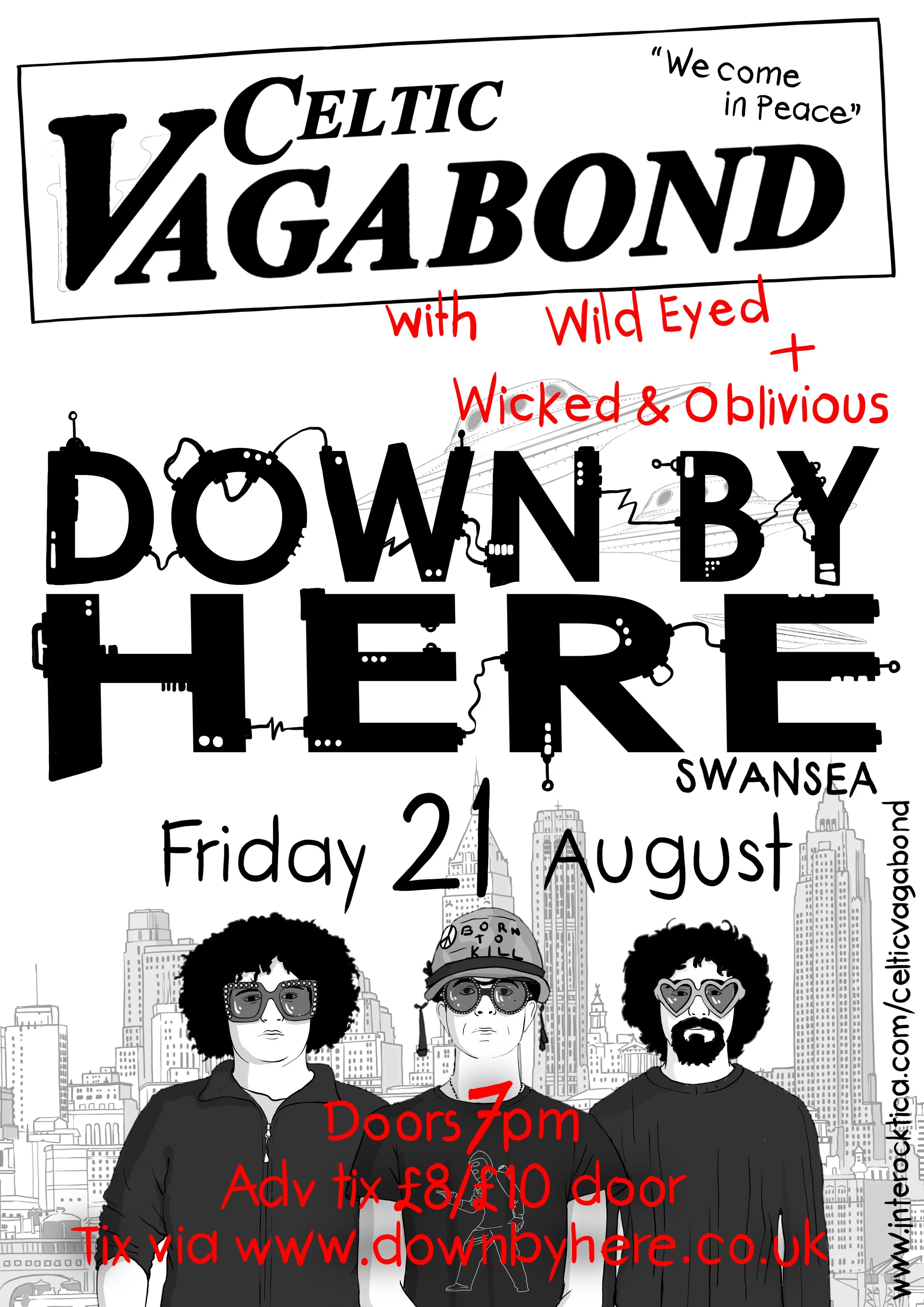 Celtic Vagabond + Wild Eyed, Wicked &amp; Oblivious