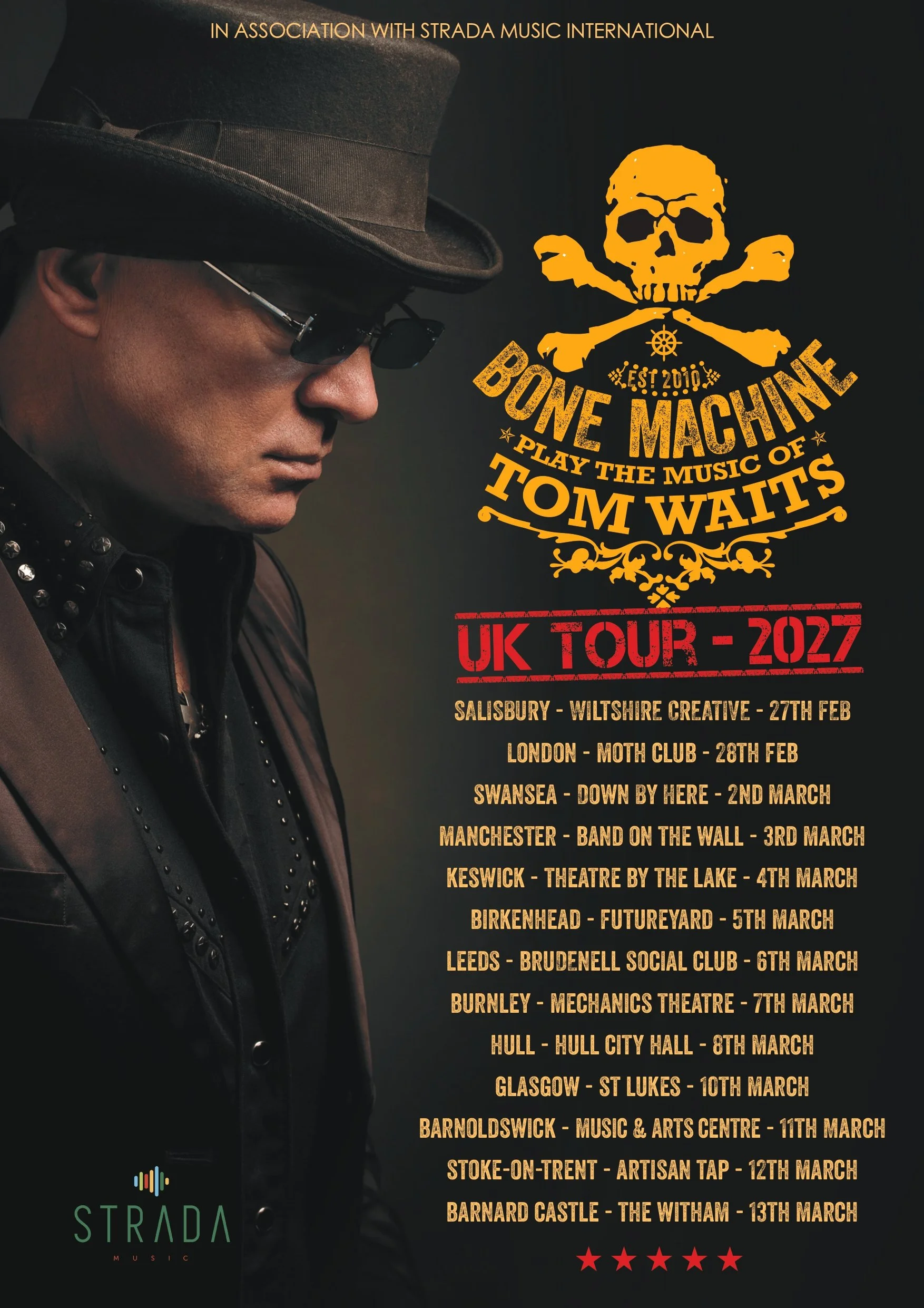 Bone Machine play the music of Tom Waits