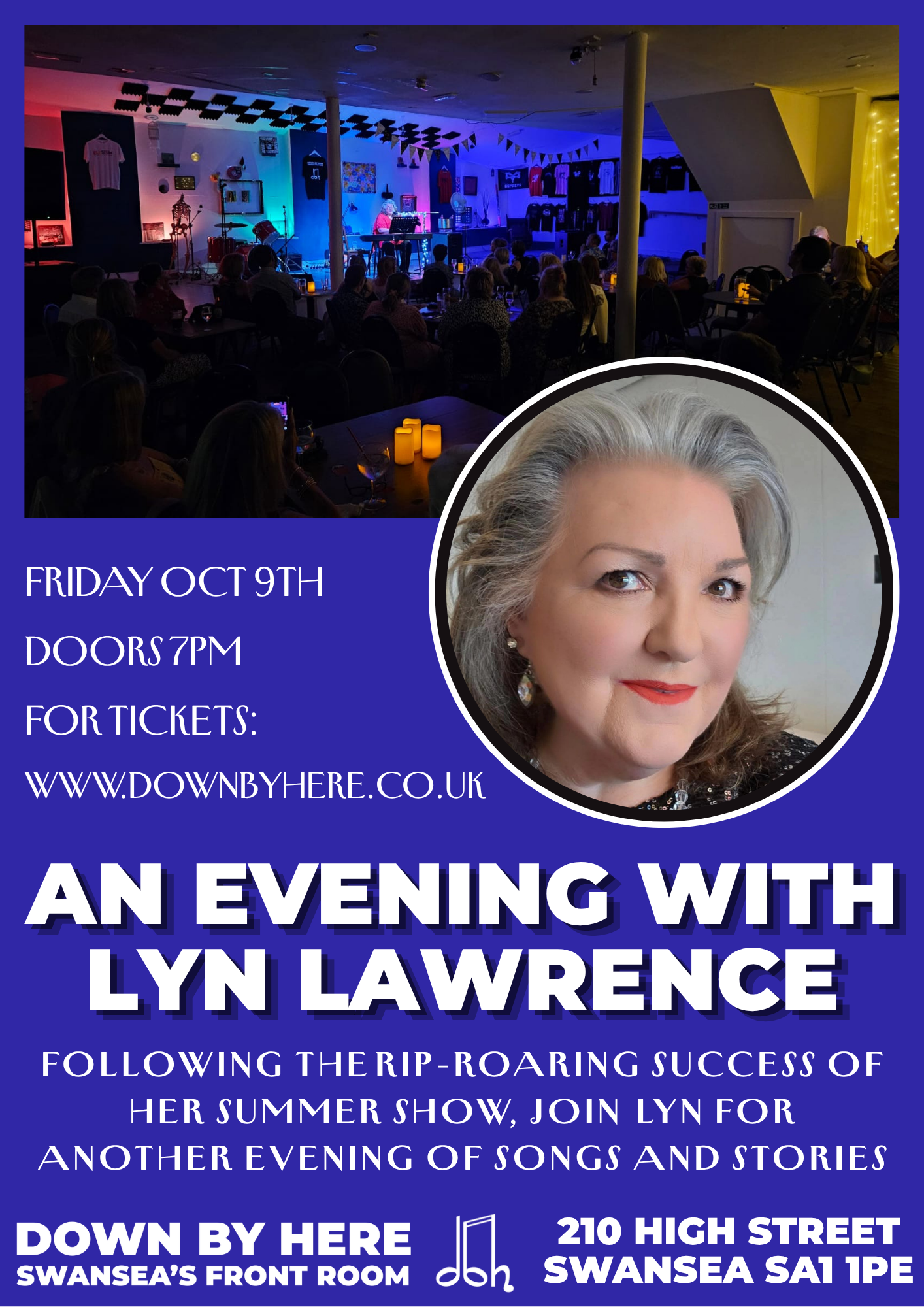 An evening with Lyn Lawrence