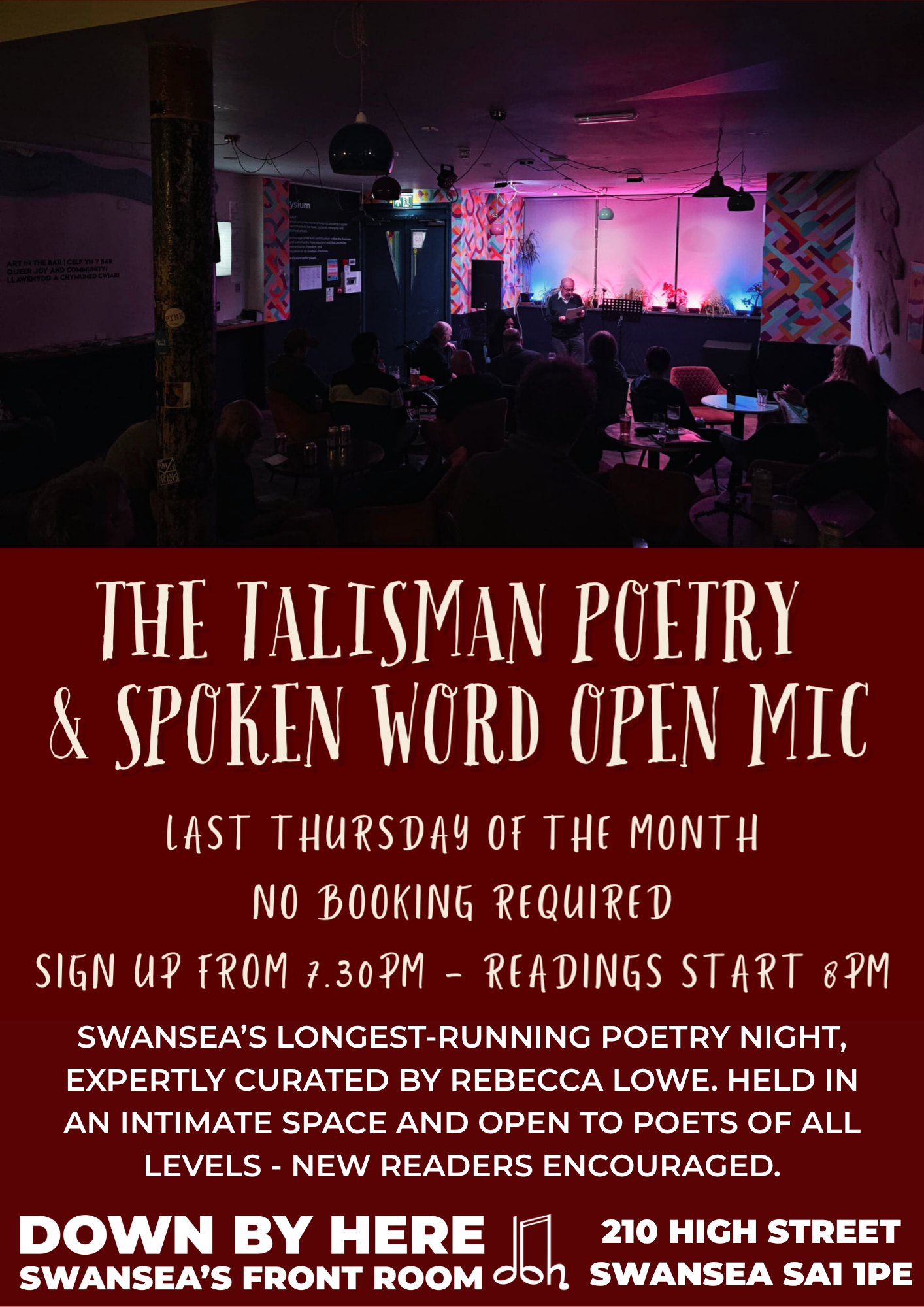 The Talisman Poetry & Spoken Word Open Mic