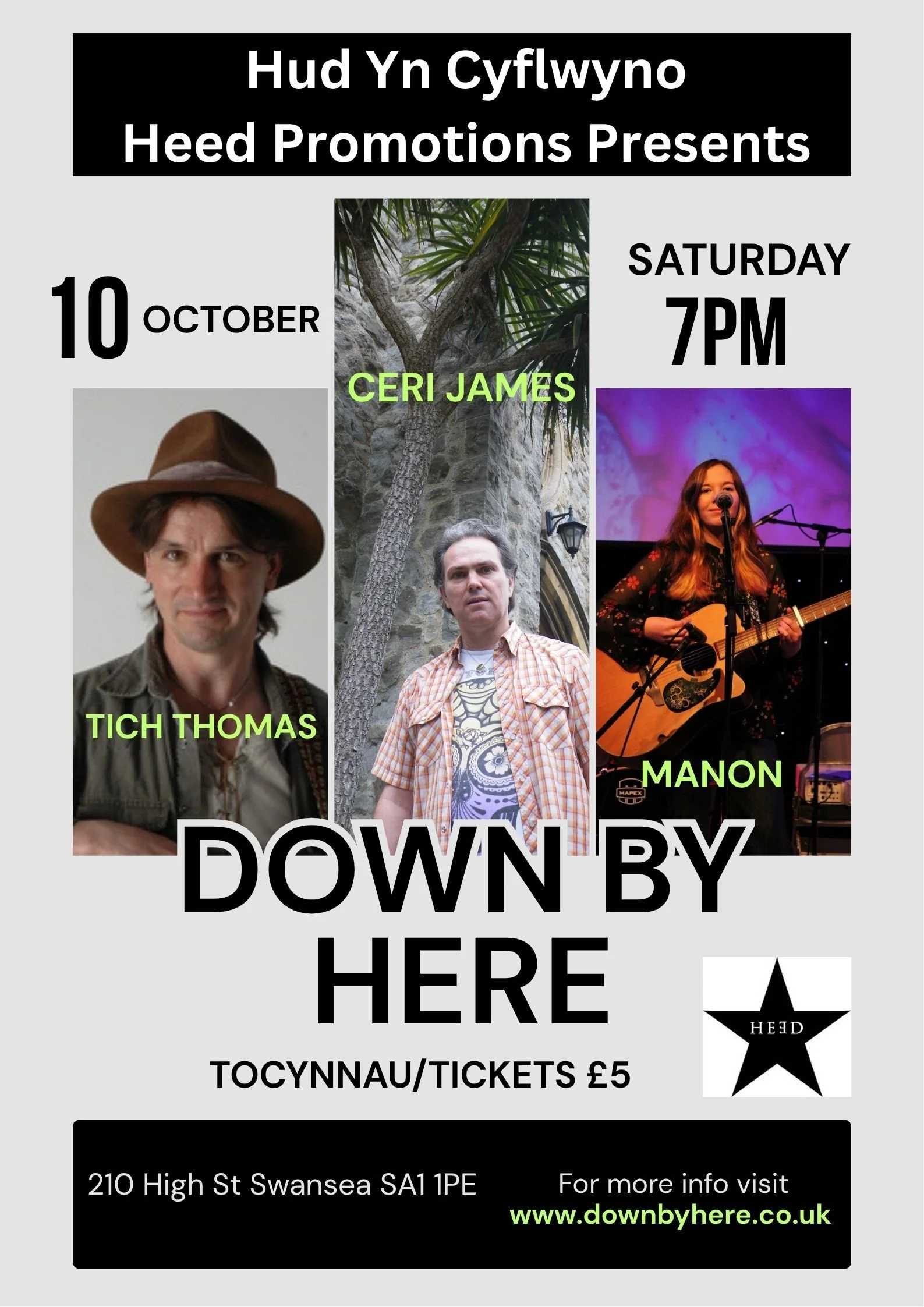 Ceri James + Tich + Manon