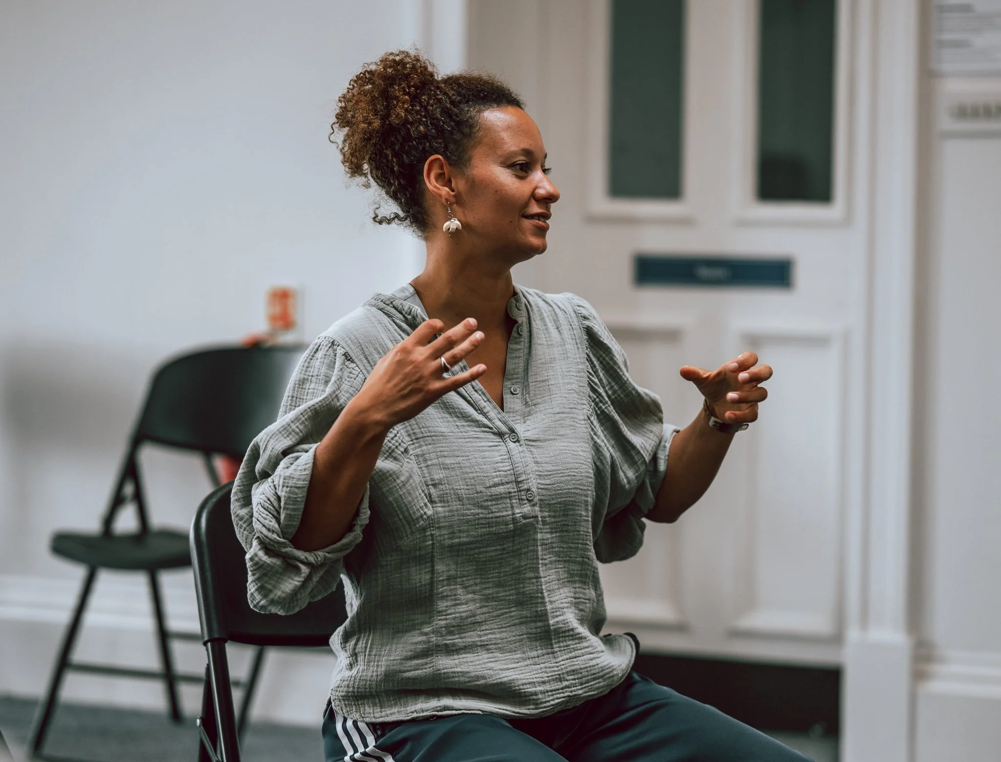 Gebremedhin Dance Workshop led by Michaela Wate