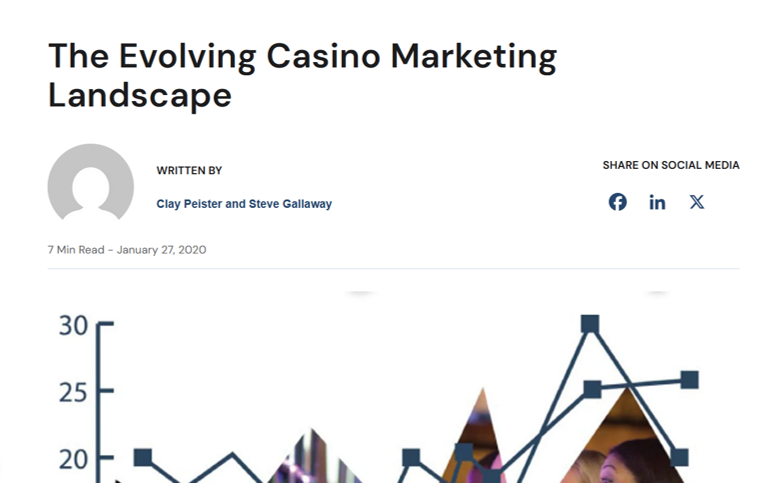 Differential in the media discussing future of casino marketing
