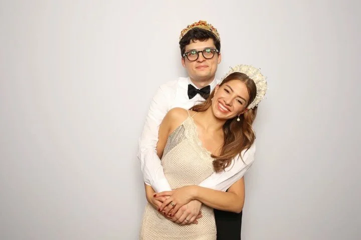 Snapping royal moments in the Photobooth with the newlyweds! Congratulations again, B &amp; G!