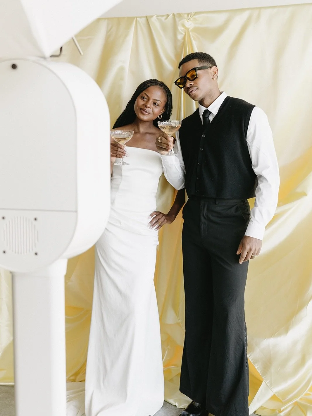 Here for a great time, not a long time! 💛 mood because we just added another booth to serve more events! 🥹