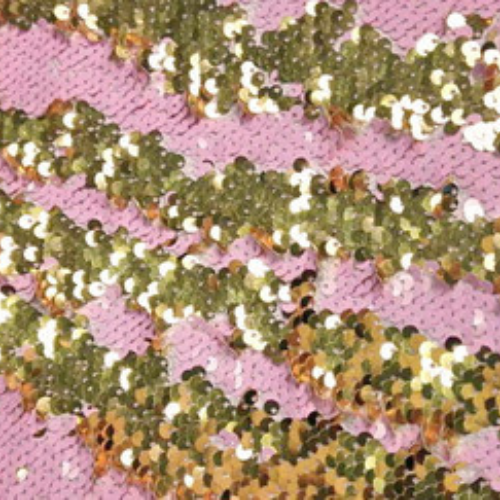 Pink + Gold Sequin