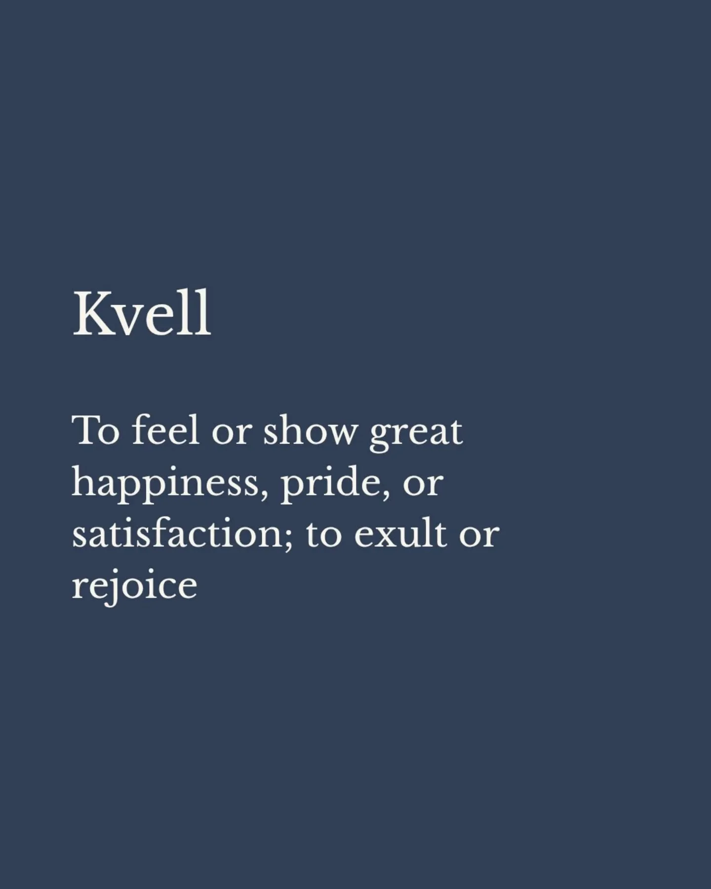 Swipe through to learn more about Kvell&amp;Co. 💌 and follow along to be a part of our story!