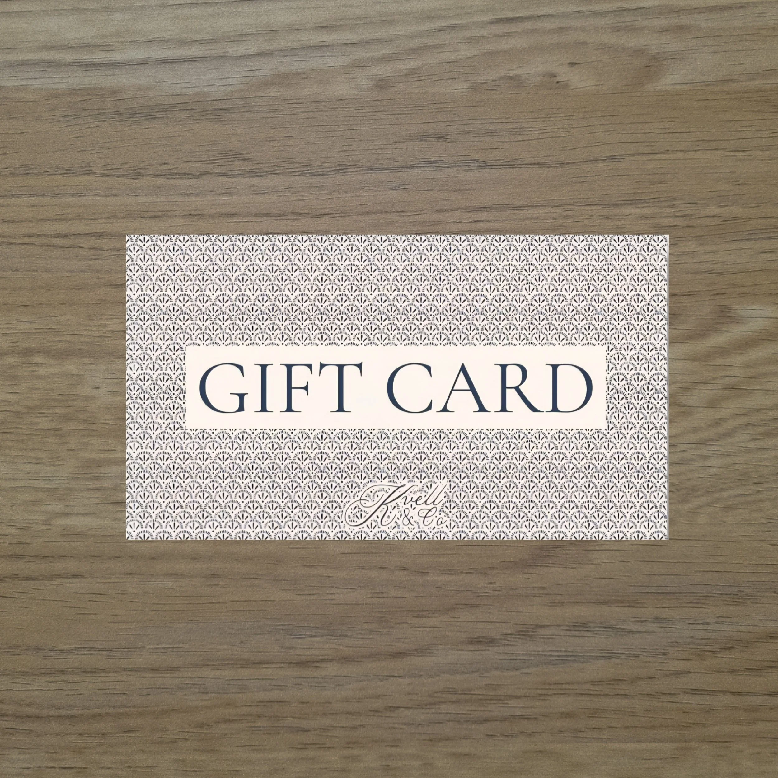 GIFT CARD