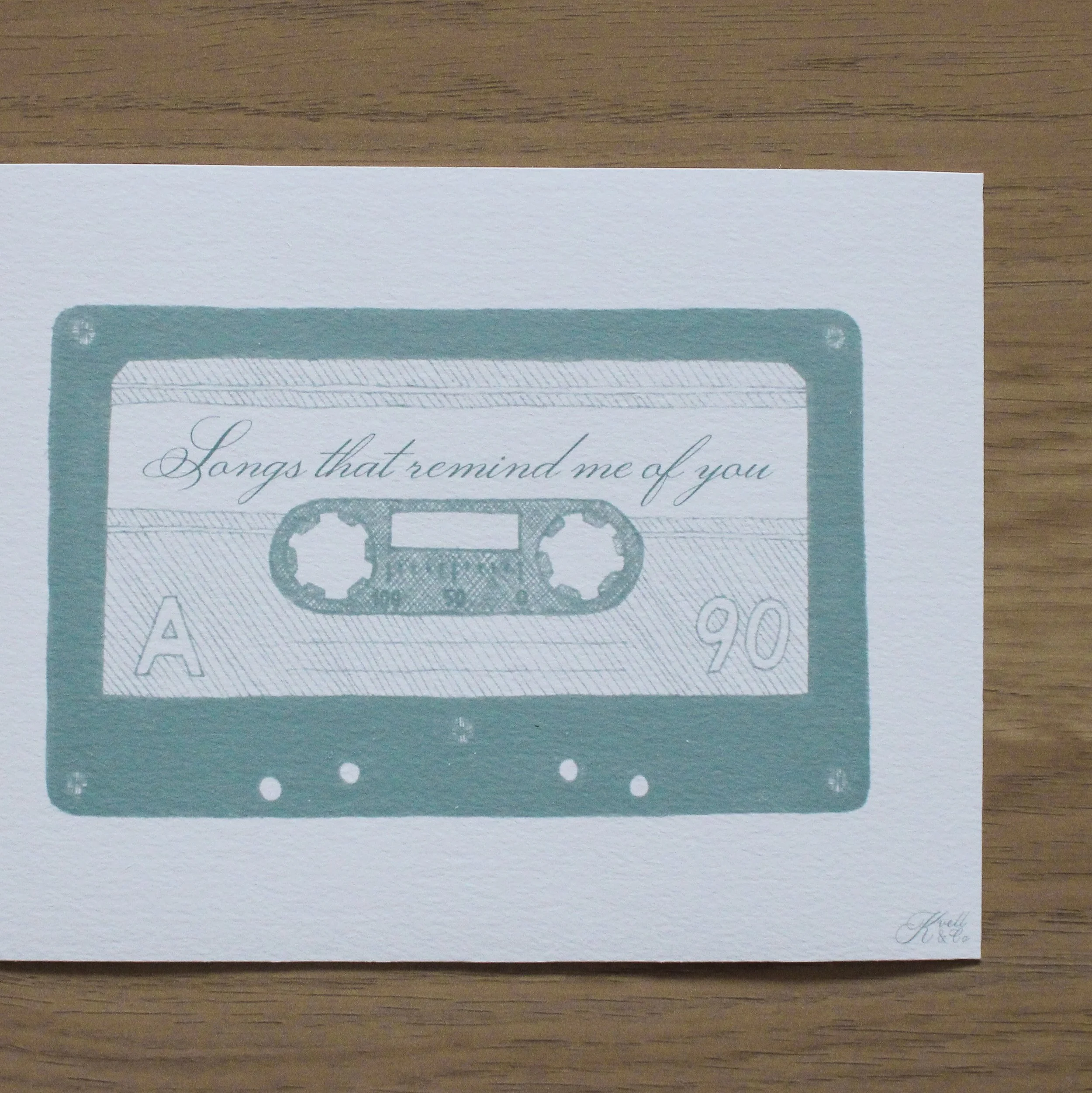 CASSETTE art print