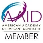 AID American Academy of Implant Dentistry Member logo
