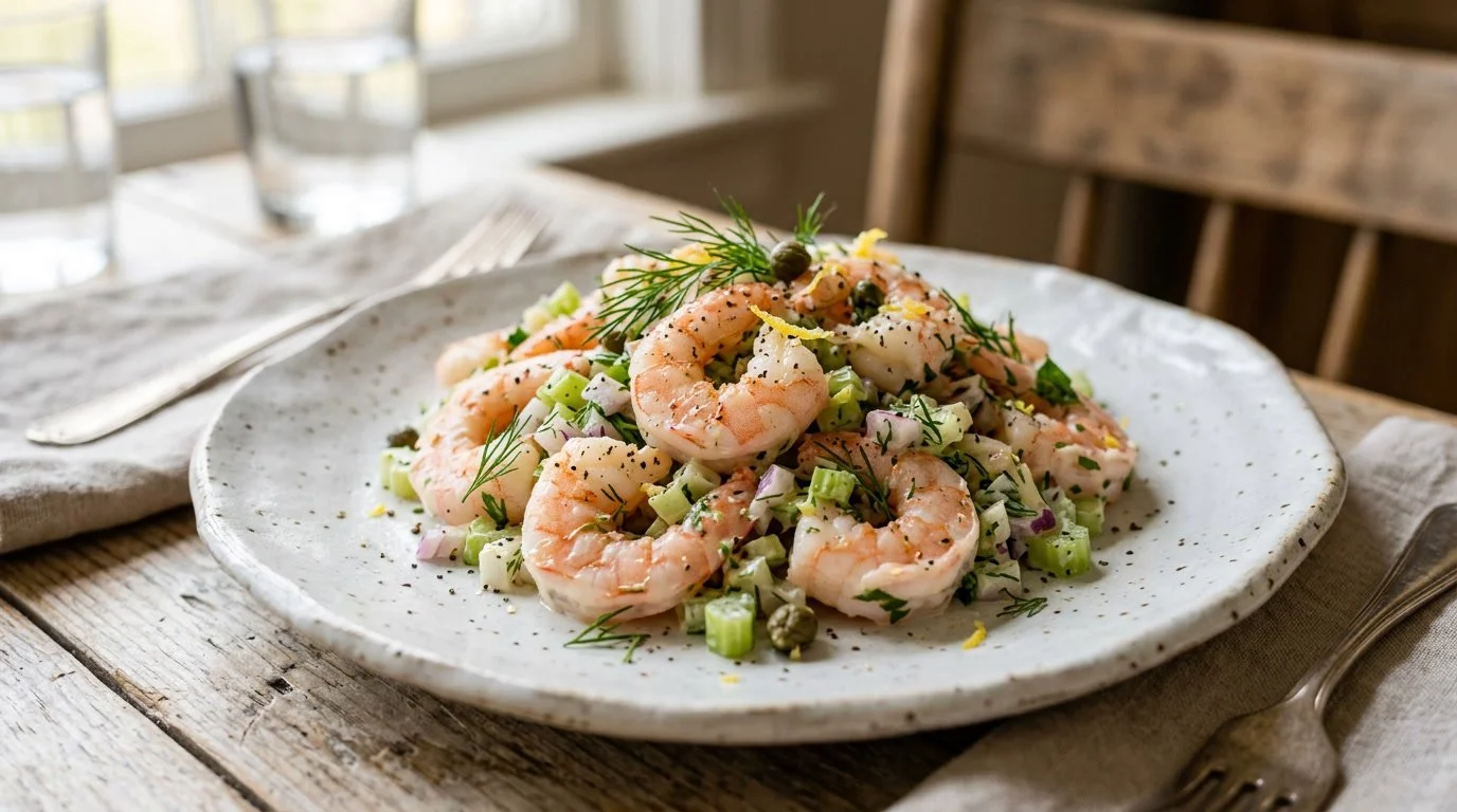 SHRIMP AND CELERY SALAD
