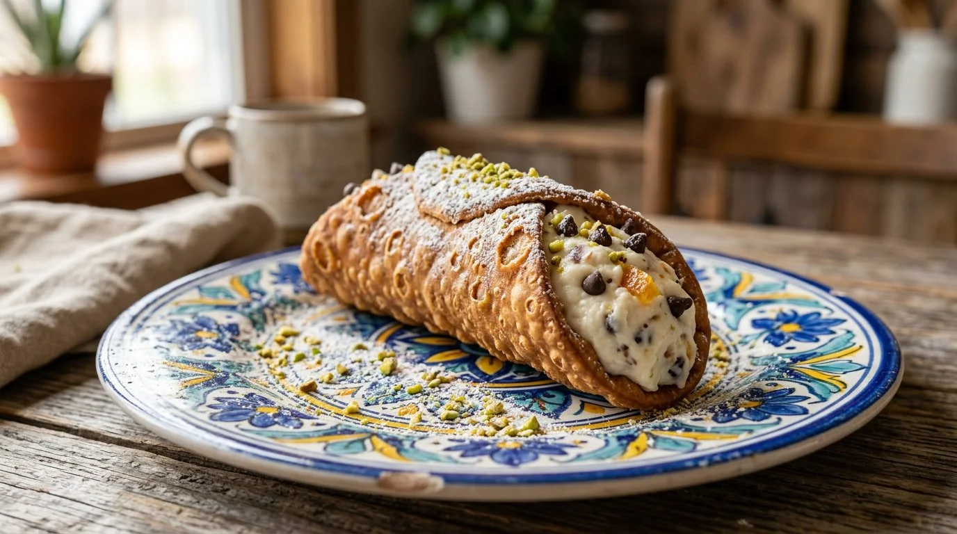 HOMEMADE ITALIAN CANNOLI