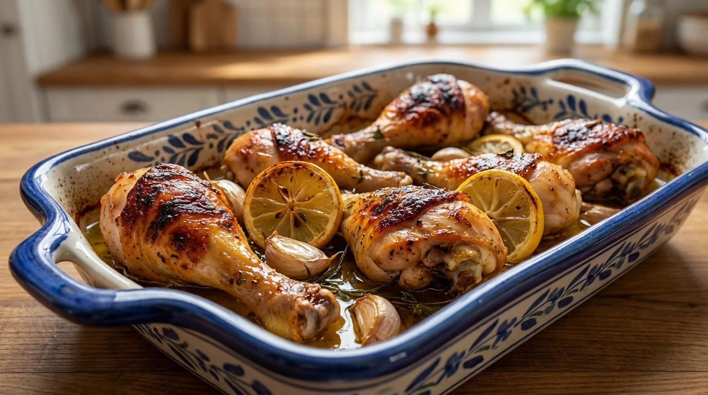 JUICY BAKED CHICKEN DRUMSTICKS