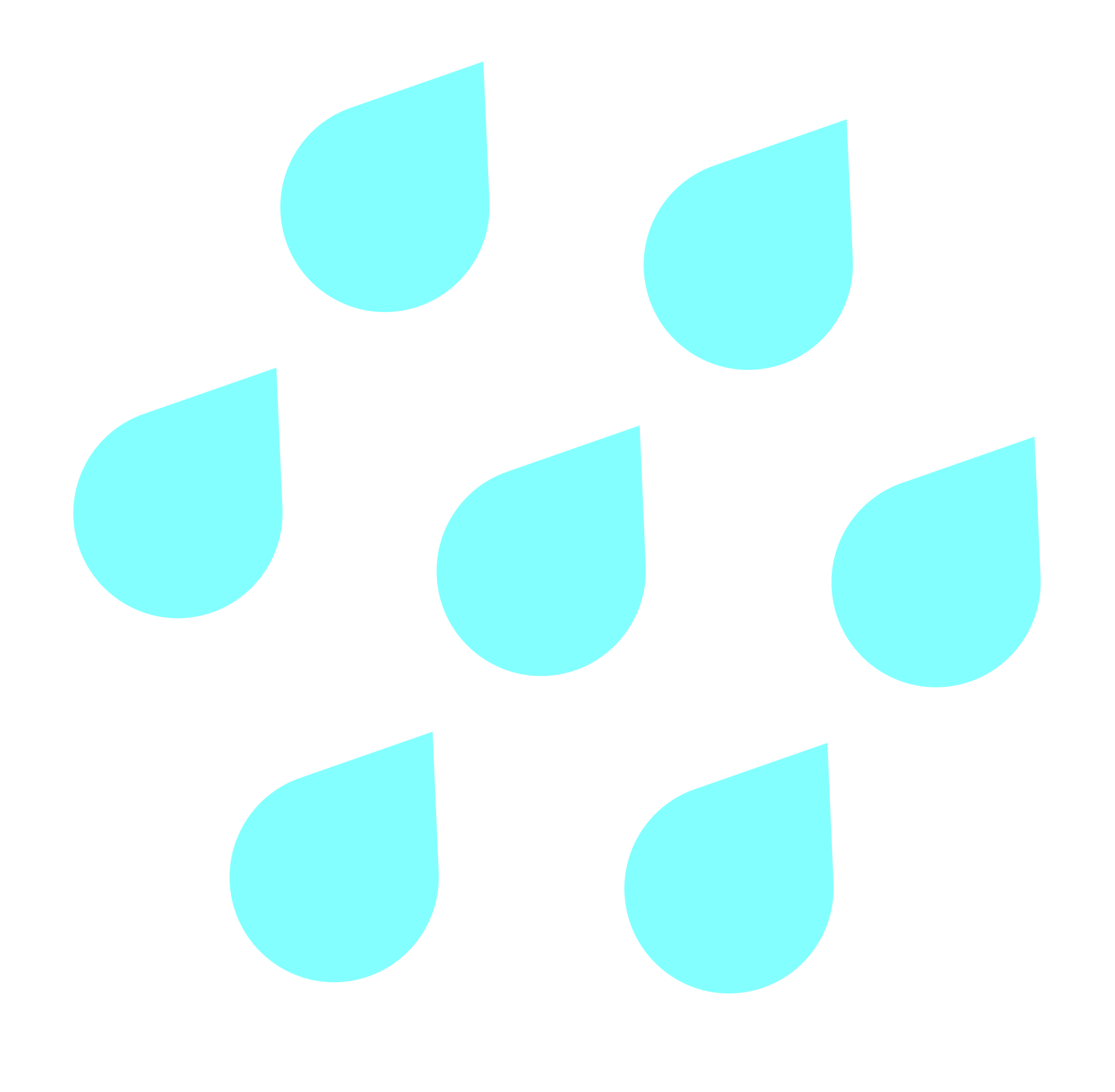 Water droplet graphic