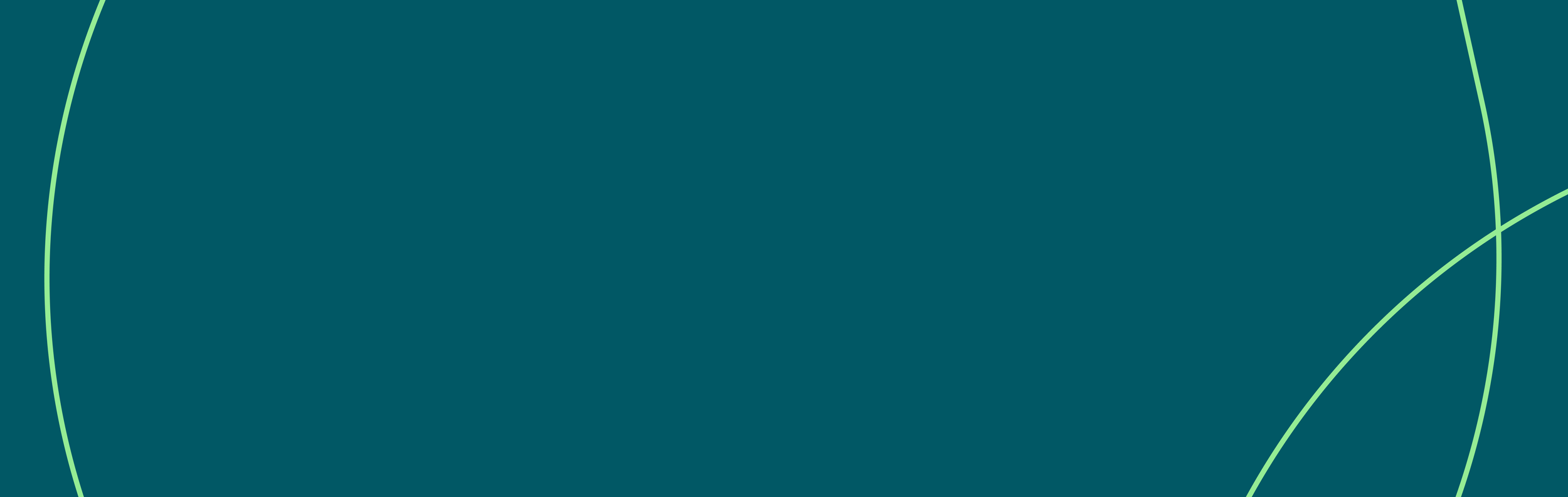 Blue block with green curved lines