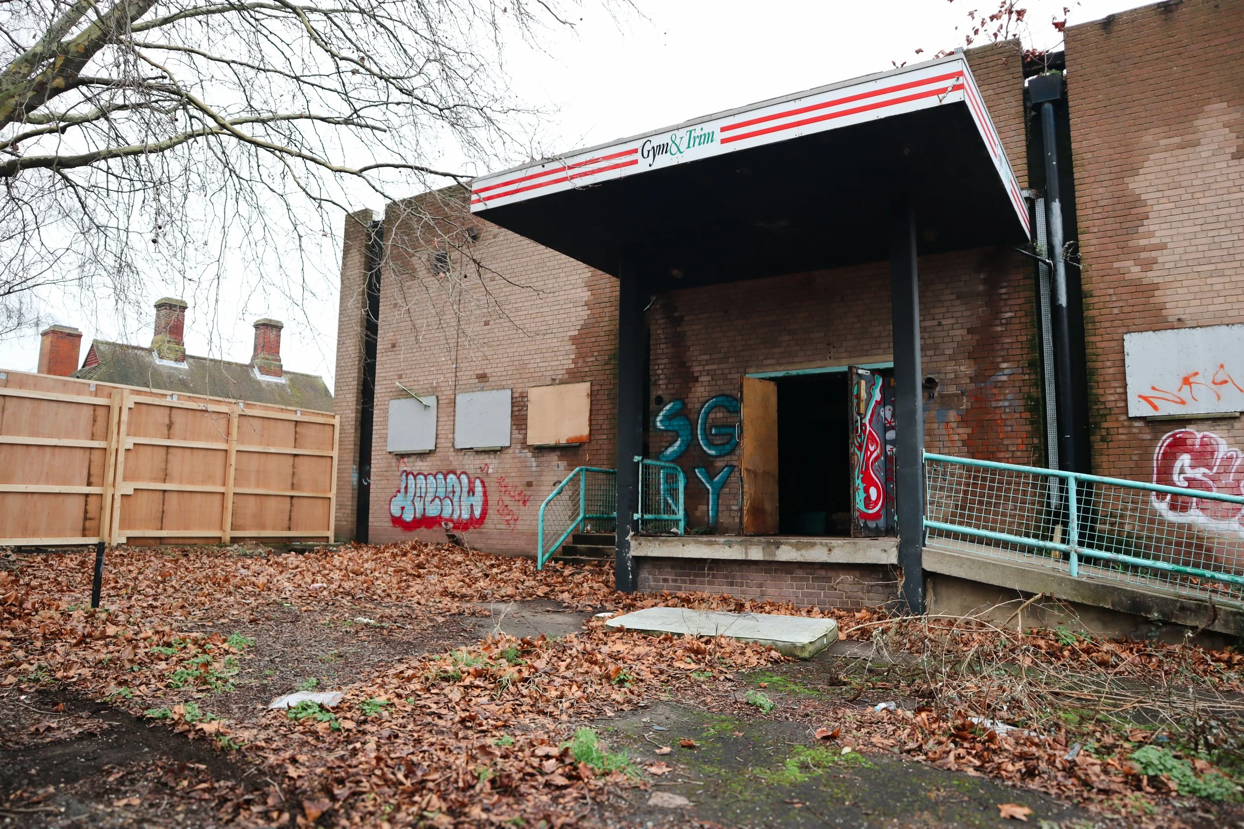 Former Gym and Trim building on Lower Orwell Street in Ipswich before redevelopment