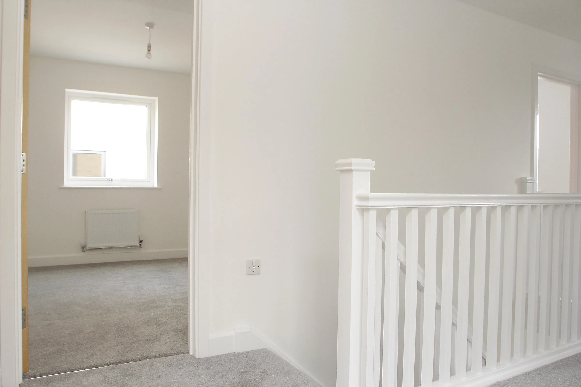 Landing and doorway inside a Needingworth home