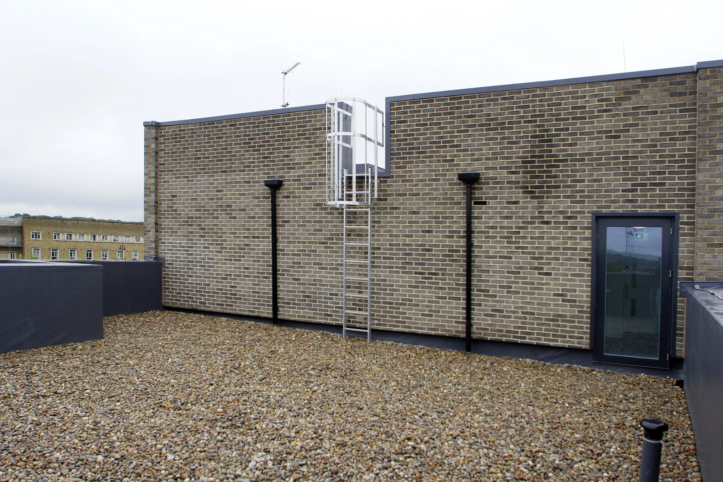 Private roof terrace at Antler House