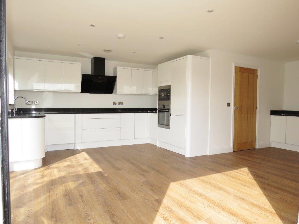 Open-plan fitted kitchen at Edward Marks Drive