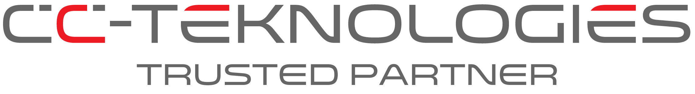 CCTEKNOLOGIES logo with black and red text, featuring the words "CCTEKNOWLOGIES TRUSTED PARTNER".