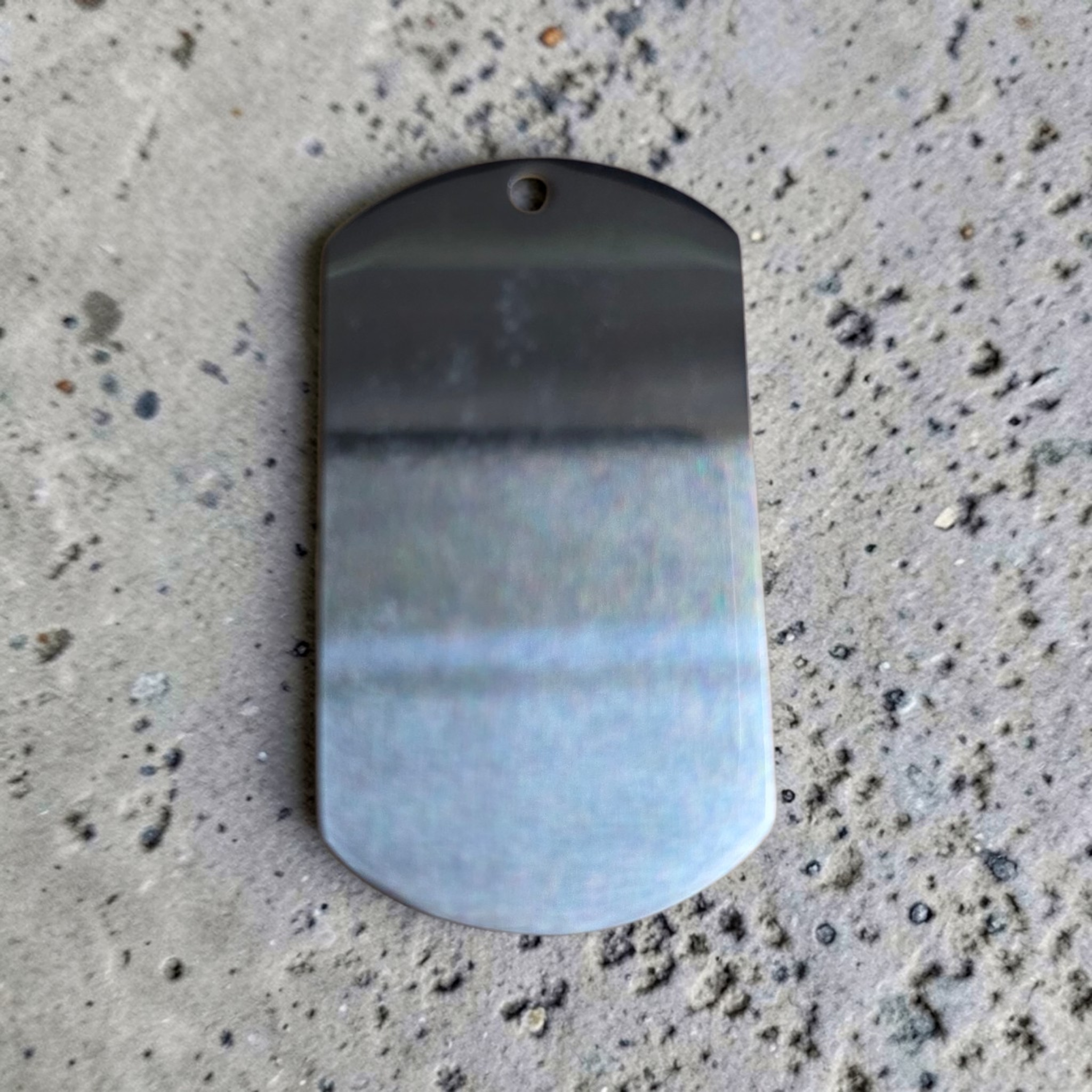 Stainless steel dog tags
