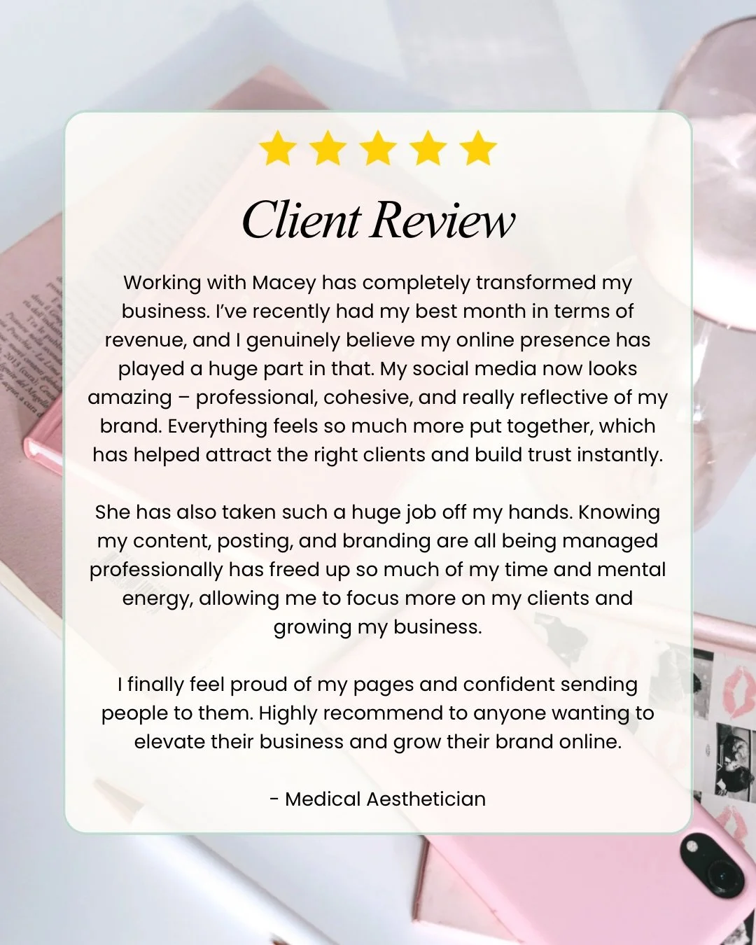 A lovely review from a client I have been working with for almost 6 months 🤍

This is evidence that consistency over a period of time will inevitably get your business to the place you&rsquo;ve always dreamed it to be!

#virtualassistant #va #admina
