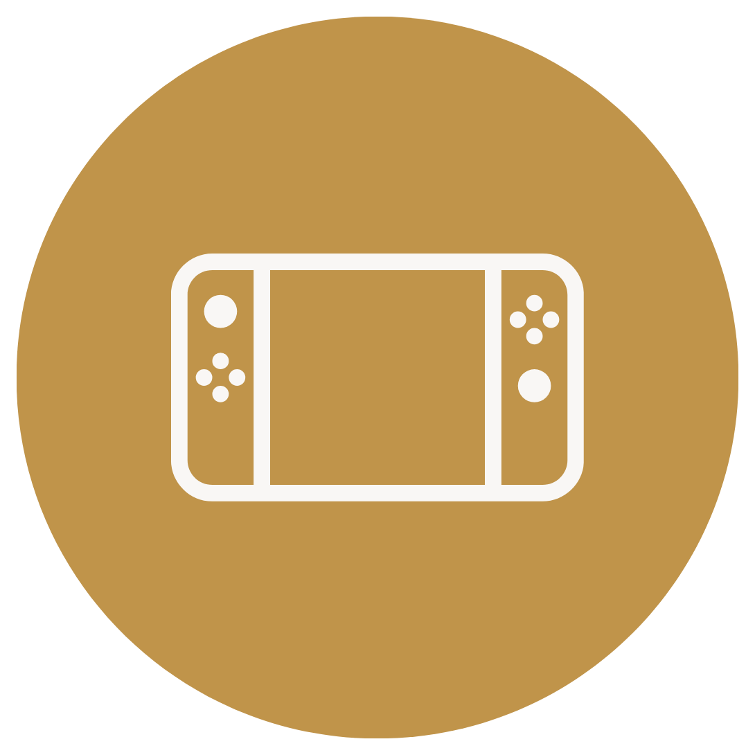 Icône d'une console de jeux vidéo portable