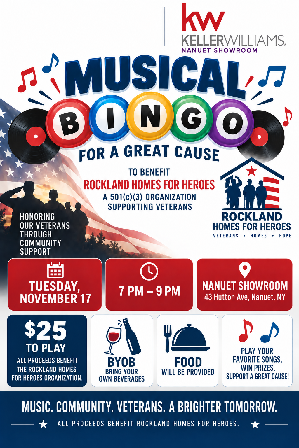 🎶MUSICAL BINGO FOR A GREAT CAUSE!🎶