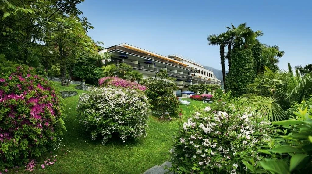 Surrounded by lush gardens, Hotel Ascona is where Kosmos Institute's First Annual Colloquium will take place.