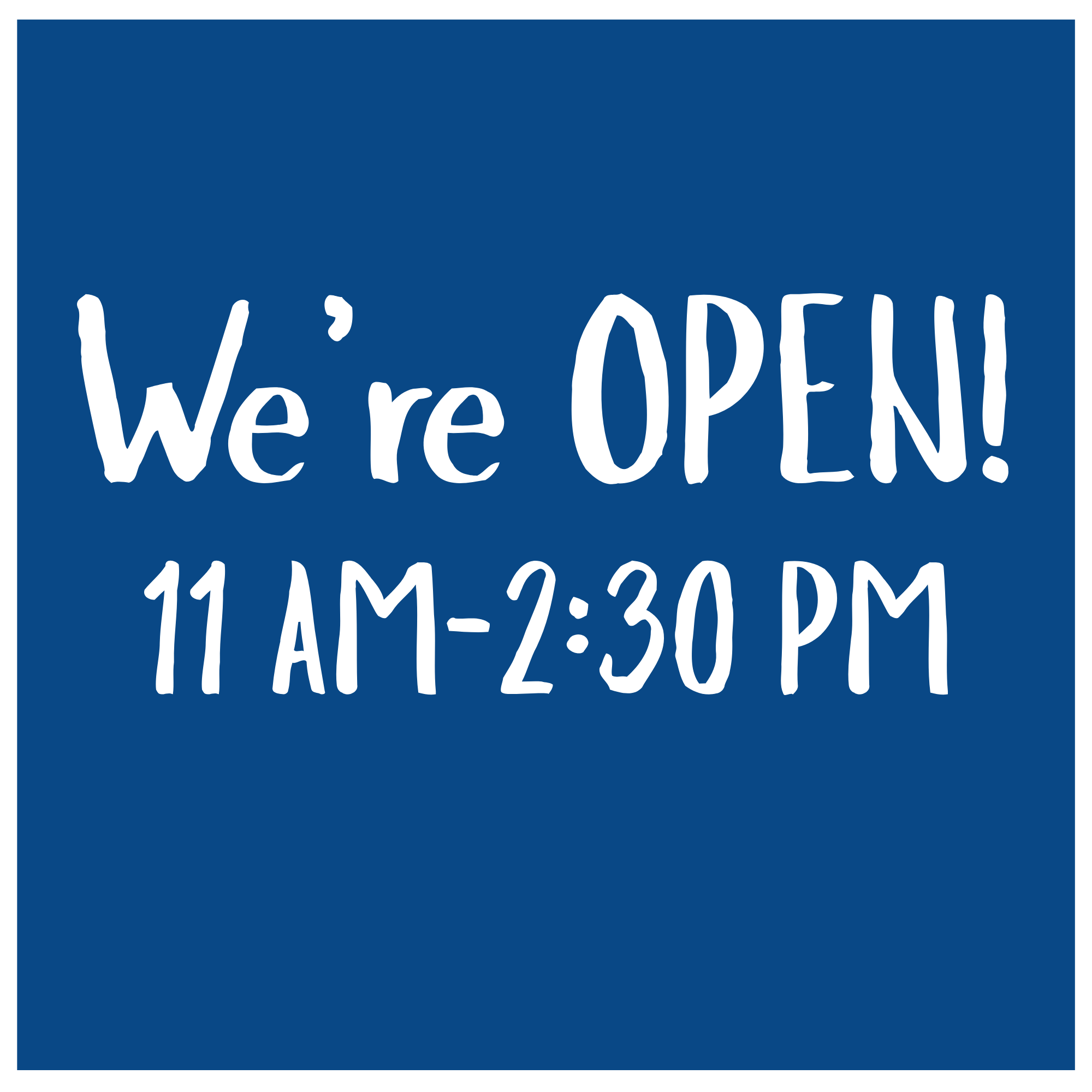 We're OPEN to Clients!