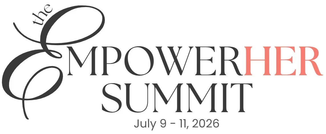 Logo for the Empower Her Summit, held from July 9 to 11, 2026.