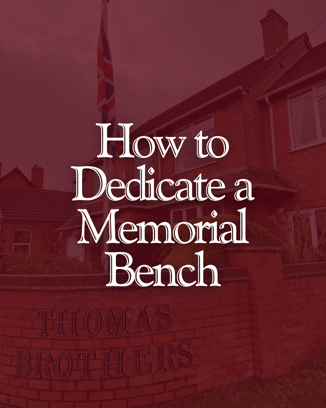 How to Dedicate a Memorial Bench