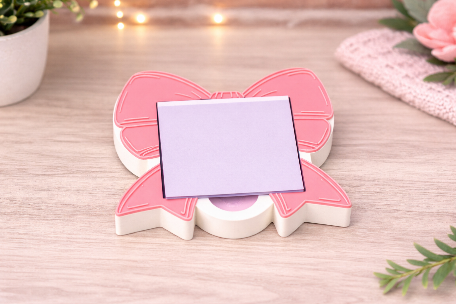 Bow Sticky Note Holder