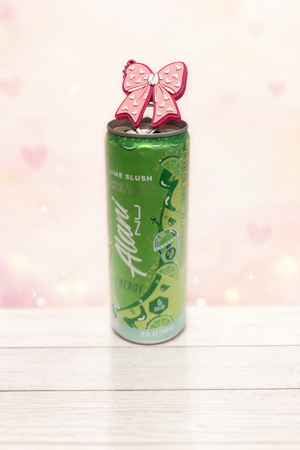 Pink Bow Can Tab Opener (Nail Saver)