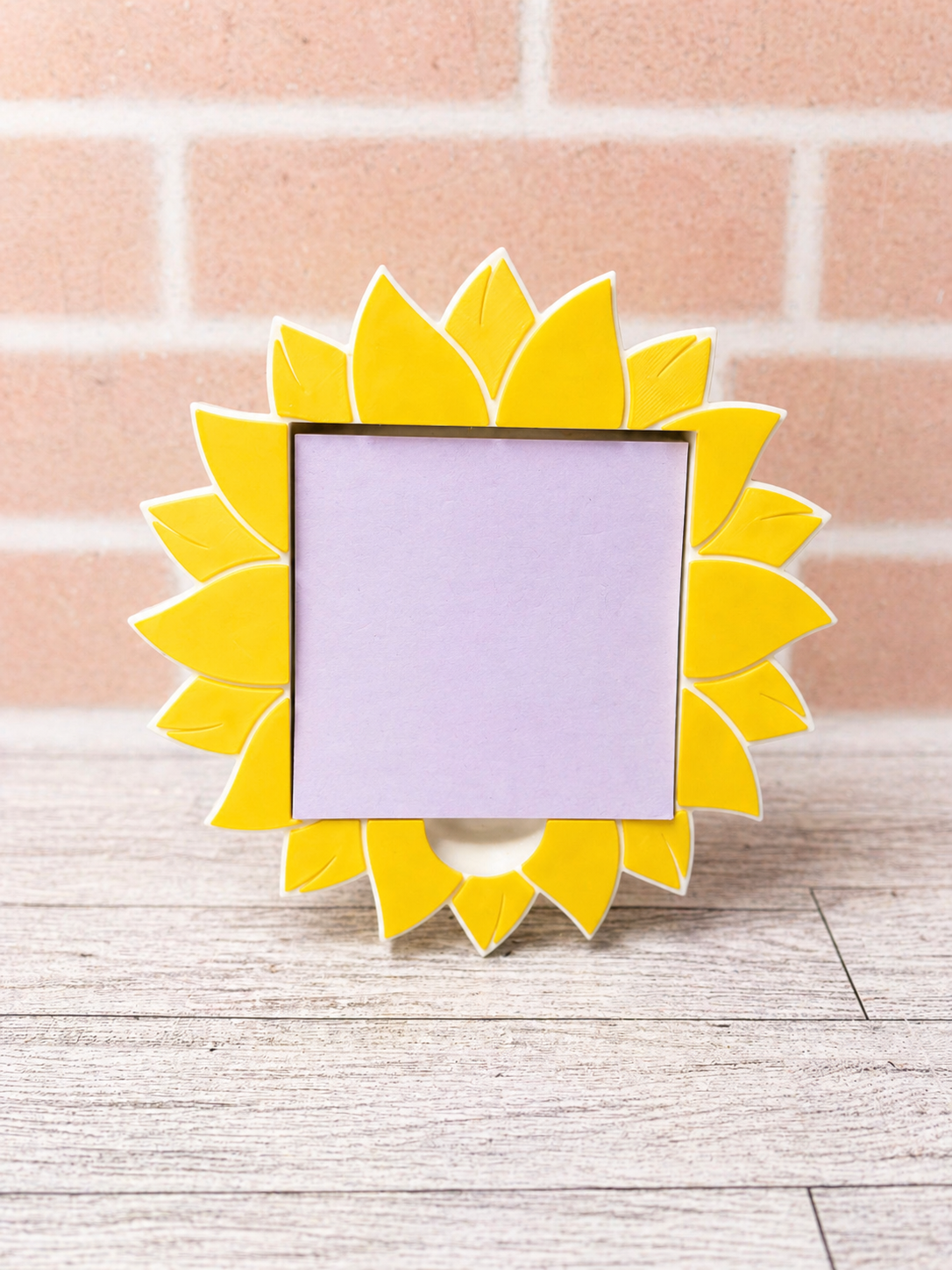 Sunflower Sticky Note Holder