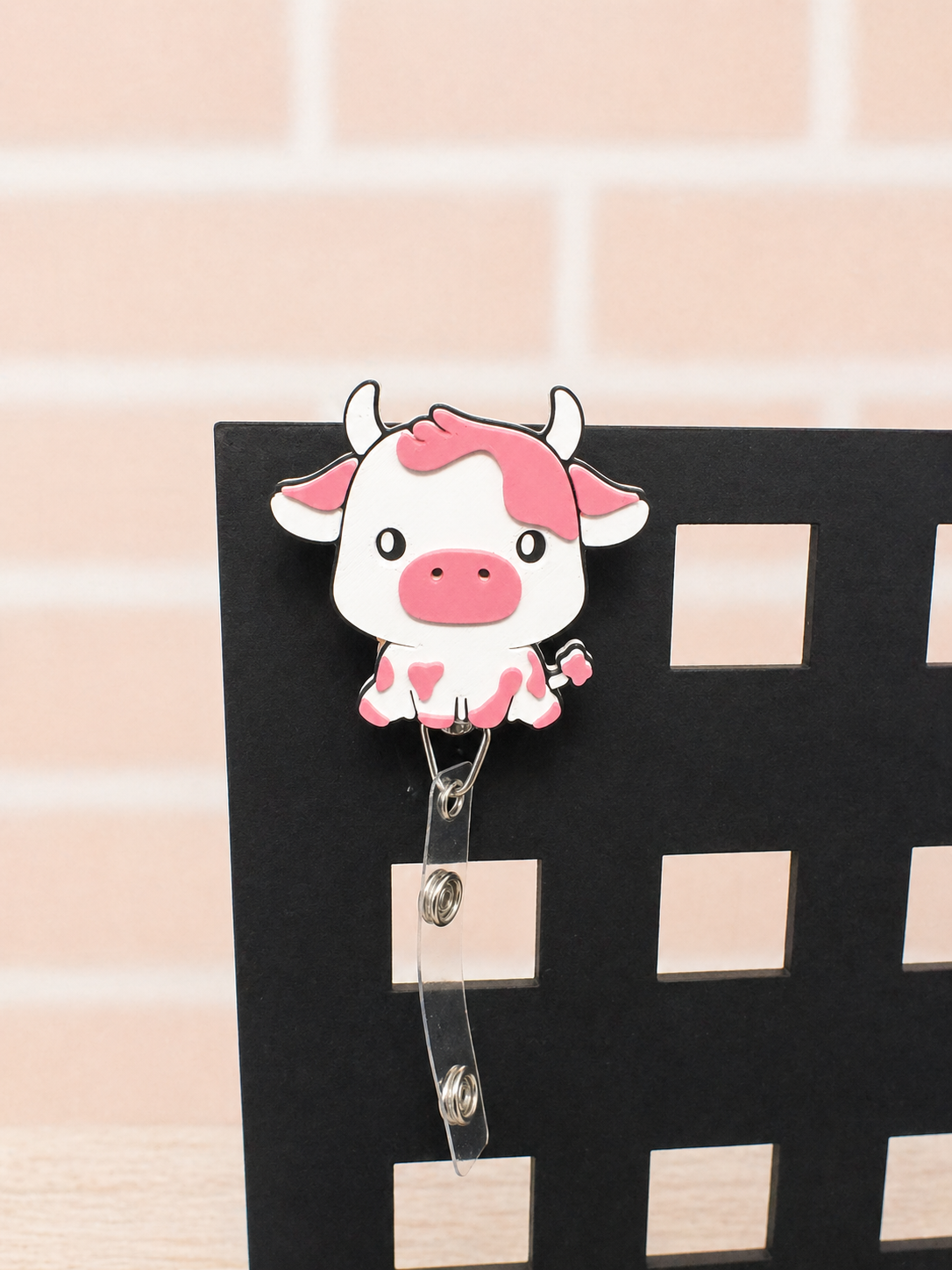 Cow Badge Reel