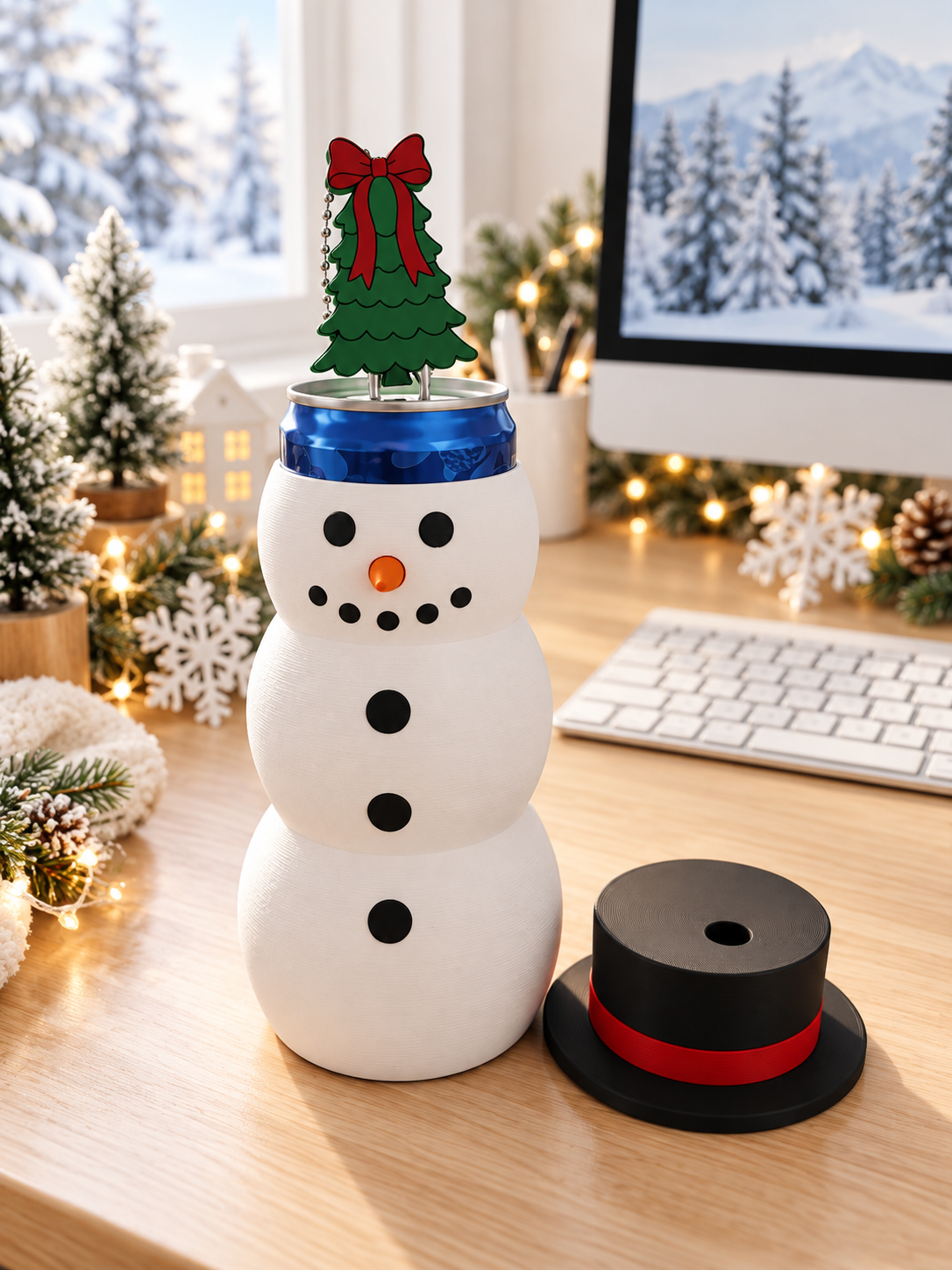 Snowman Can Holder with Holiday Accessories.png