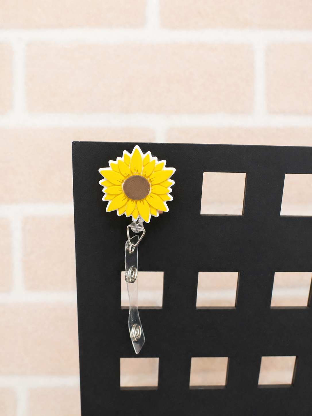 Sunflower Badge Reel
