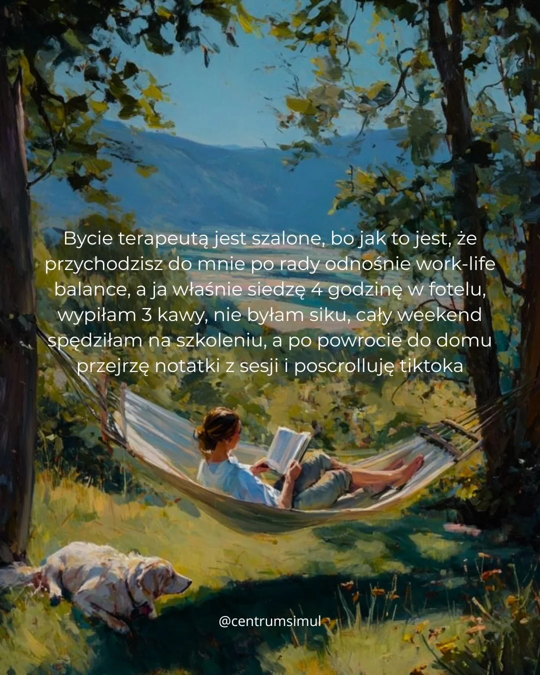 Cała prawda o nas. Bo za każdym gabinetowym &bdquo;rozumiem&rdquo; stoi po prostu człowiek. Tak samo ludzki, jak każdy z Was.😉 #psychoterapiapoznan #psychologpoznań #terapiasystemowa #terapiapoznawczobehawioralna #centrumsimul