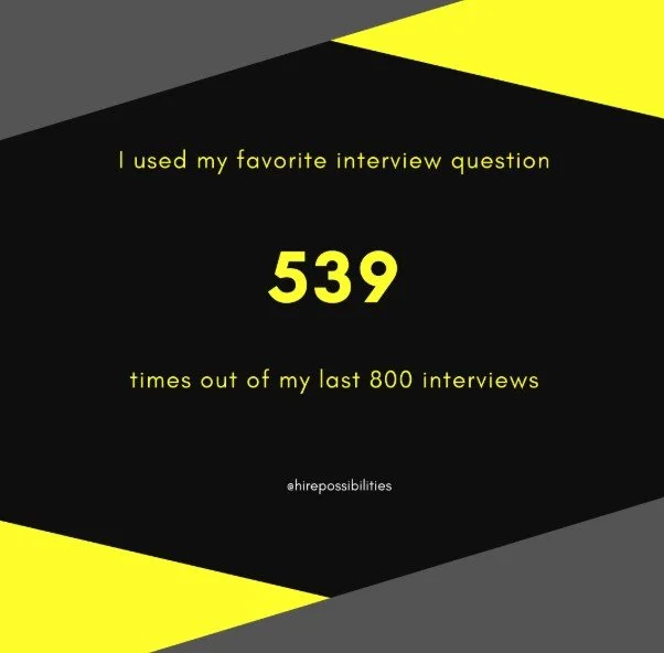 Favorite Interview Question Stats