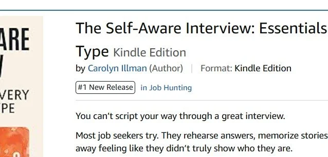 The Self-Aware Interview: Essentials for Every Enneagram Type is a #1 New Release in Job Interviewing and Job Hunting on Amazon.com!