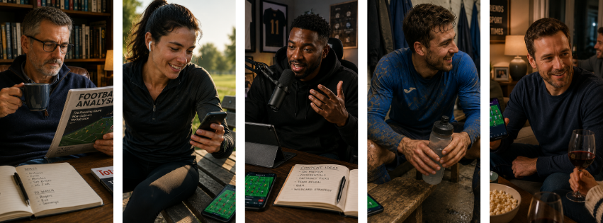 The five UK fantasy player segments