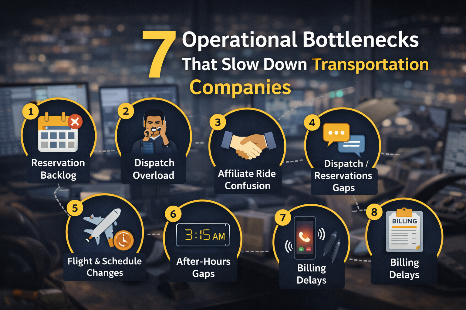 7 Operational Bottlenecks That Slow Down Transportation Companies (And How to Fix Them)