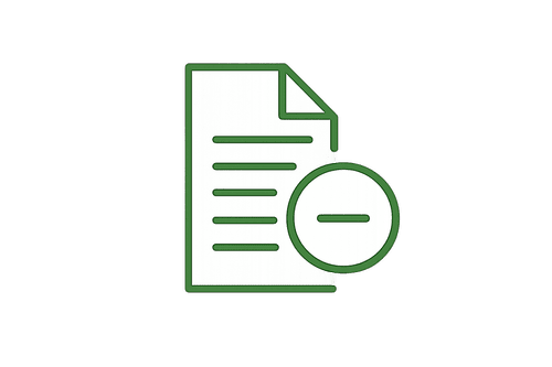 Accounting and billing support icon