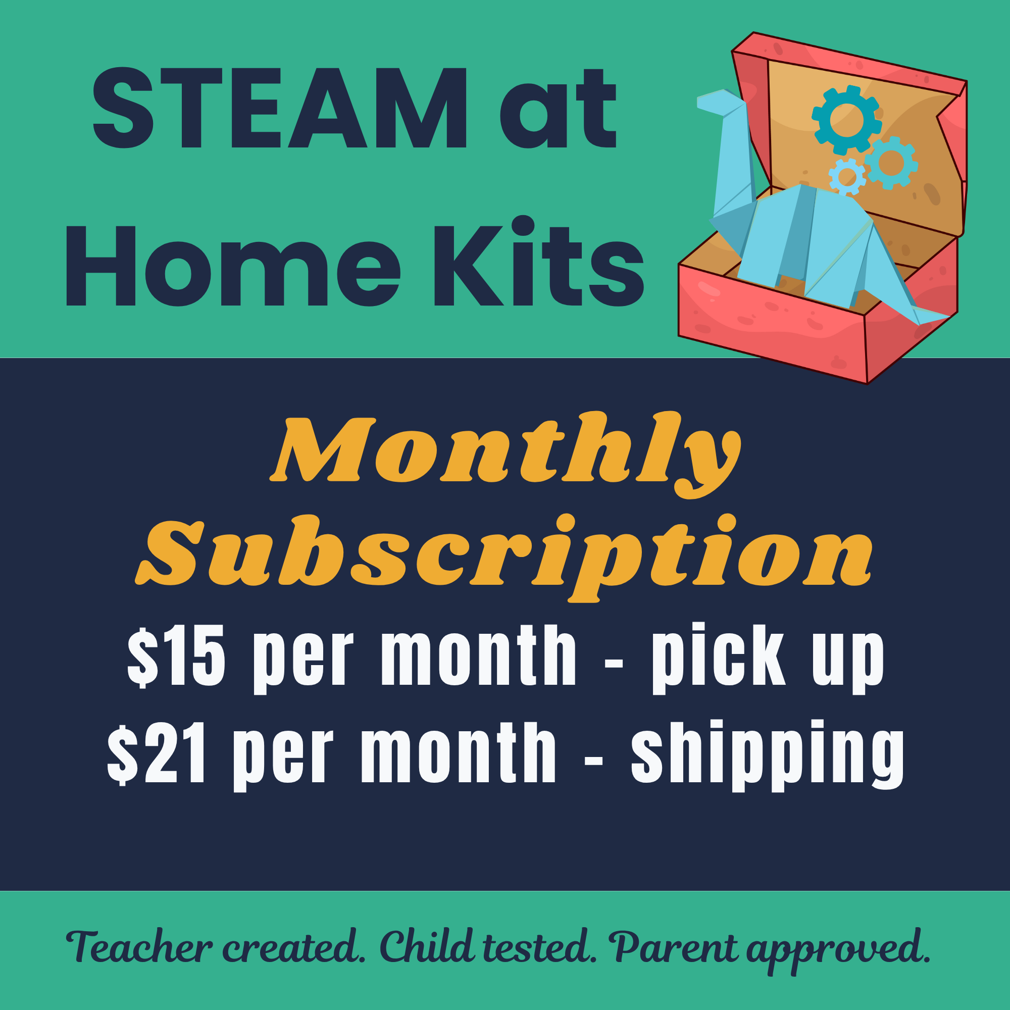 STEAM Kit - Monthly Subscription